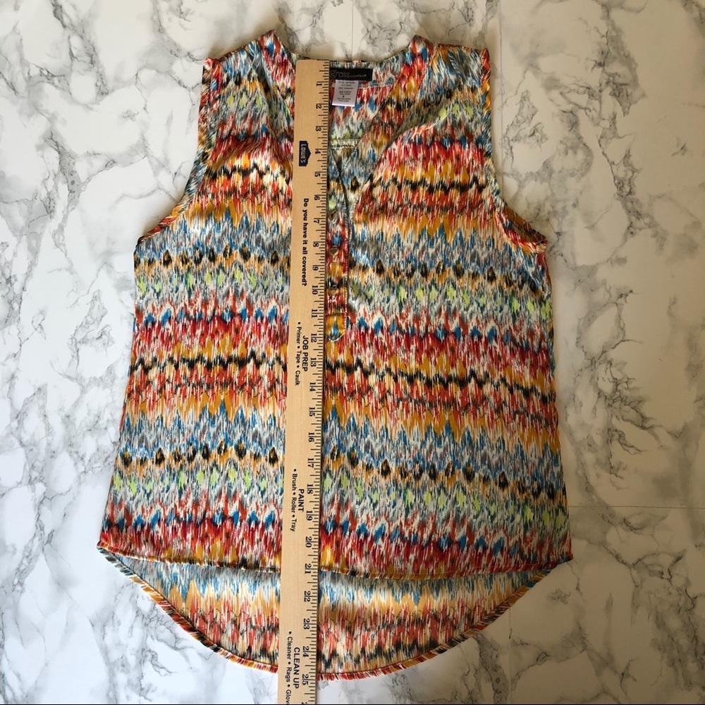Grass Collection Colorful Blouse Small - Picture 5 of 6